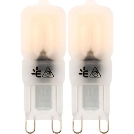 Lot de 2 pépite LED Pépite 2,5W G9 200lm 3000K - Elexity (1/3)