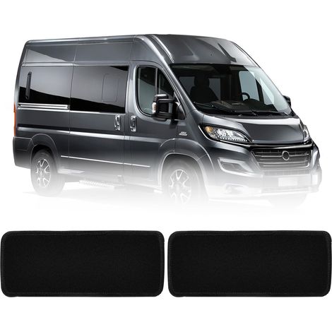 Pack de 2 Tapis de Sol Remplacement pour 2006-2024 Fiat Ducato/Peugeot Boxer/Citroen Jumper, Paillasson Entrée, Tapis de Porte Entrée Durable, Tapis de Caravane,- (1/5)