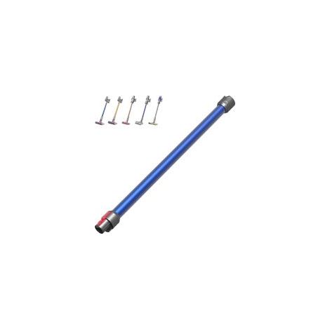 Lot de 1 tube Télescopique pour Dyson V7 V8 V10 V11 V15, Télescopique Dégagement Rapide Manche pour Dyson Aspirateur Tube Rallonge Accessoire 72CM- Bleu