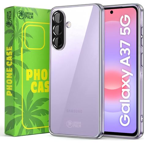UrbanPalm Hülle für Samsung Galaxy A37, Silikon, Transparent (1/5)