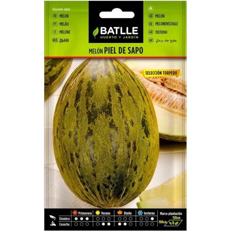 Semillas de Melón Piel de sapo sel. Torpedo Batlle