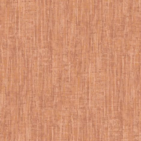 Struktur Tapete Profhome RE521026-DI heißgeprägte Vliestapete strukturiert unifarben und metallischen Akzenten kupfer perl-gold terra-braun braun-rot 5,33 m2