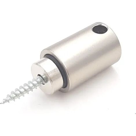 SUPPORTO TAHUMA BASSO per BARRA d.4 mm (PER TENDE) (1/5)