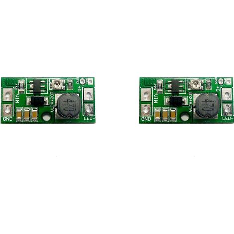 2X pilote LED LD24AJTA DC 9V 12V 18V 24V 20W, contrôleur PWM abaisseur, 1PCS (1/2)