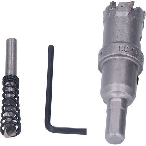 Trennsägen-Set, langlebiger, gehärteter Einsatz, einfach zu bedienende Hartmetall-Trennsäge mit hochhartem Inbusschlüssel zum Schneiden von Metall und Holz (22 mm) (1/5)