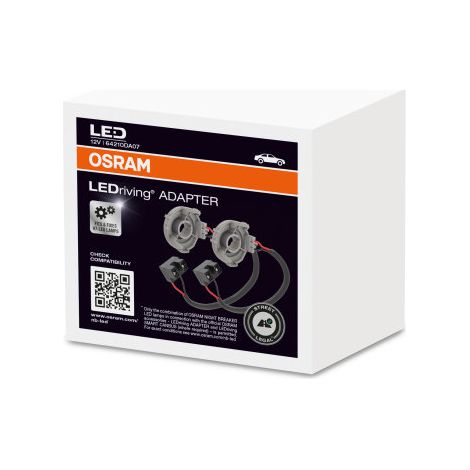 2x Adaptateurs LEDriving 64210DA07 ADAPTER (Off Road) - OSRAM - VW GOLF 6 & TIGUAN (1/5)