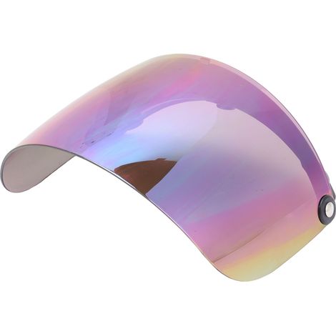 Visière de Casque Moto Anti-Éblouissement Réglable avec Fermeture Métallique et Protection UV (1/5)