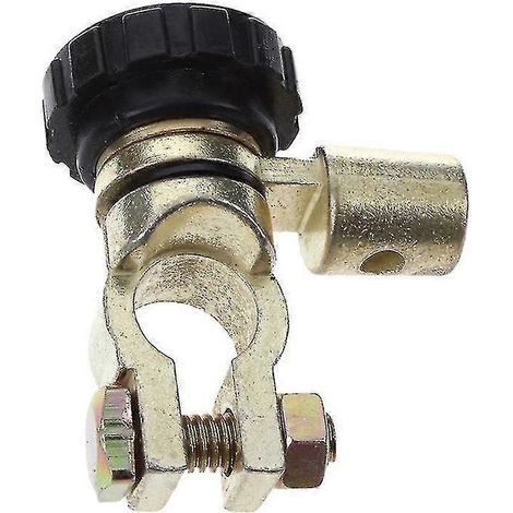 Interrupteur coupe-batterie de voiture, interrupteur d'alimentation de batterie robuste, bonne conductivité électrique, interrupteur de déconnexion principal de la batterie, interrupteur de liaison de (1/5)