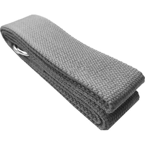 Sangle De Yoga - 250 cm X 4 cm - Boucles Métalliques En Forme De D - Pour Étirements, Rééducation Et Fitness - 1 Pièce (1/5)