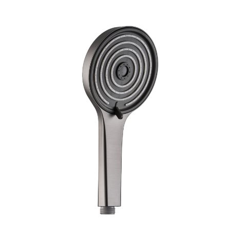 Douchette a' main DianHydro Alcamo 3 jets en ABS nickel avec syste'me anticalcaire 119 mm pour baignoire-douche