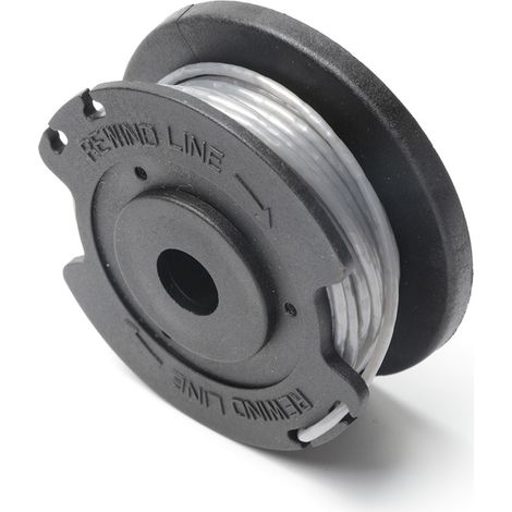 Ersatzspule für Bosch ART 23-28/23SL/26SL Rasentrimmer – 1,65 mm x 4,9 m Nylonfaden mit Schutzhülle F016F04557 – Einfache Montage