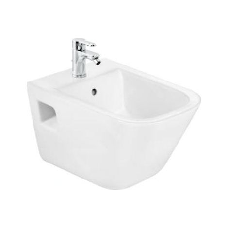 Roca The Gap - Bidet suspendu, avec trop-plein, trou pour robinetterie, blanc A357475000 (1/5)