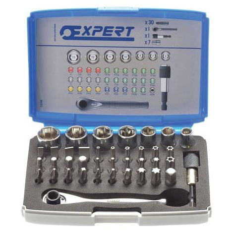 Bit-Satz 1/4" 39-tlg. EXPERT E131705