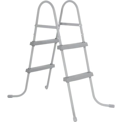 Bestway 58430 Poolleiter 2 Stufen Grau 84 cm