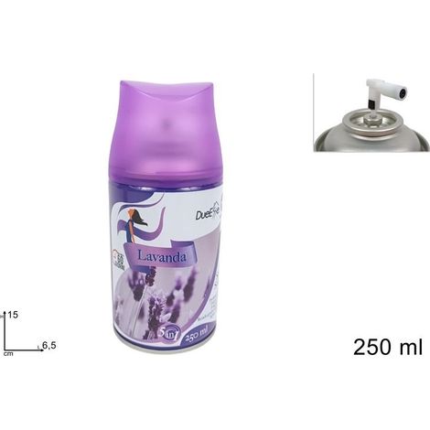 Bomboletta Deodorante per Ambiente Casa Ufficio Lavanda 250 ml (1/2)
