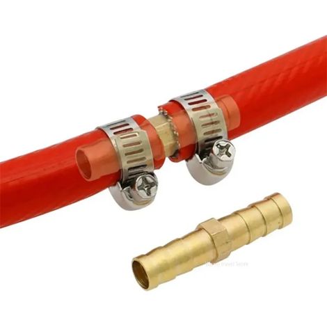 Raccord en laiton (16 mm-16 mm) pour tuyau/flexible (1/5)