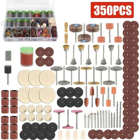 [JAMAIS UTILISÉ]Outil abrasif pour Dremel, outil rotatif, ponçage, meulage, raffiné, lame de scie, tambour de ponçage, roue de polissage en laine (1/5)