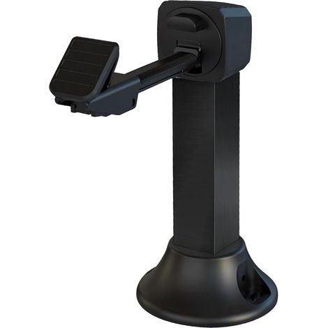 Tube d'arrêt de porte et base 360° Hauteur composite et aluminium 250 mm Epaisseur 30 à 100 mm Système de fermeture automatique de poids lourds (1/5)