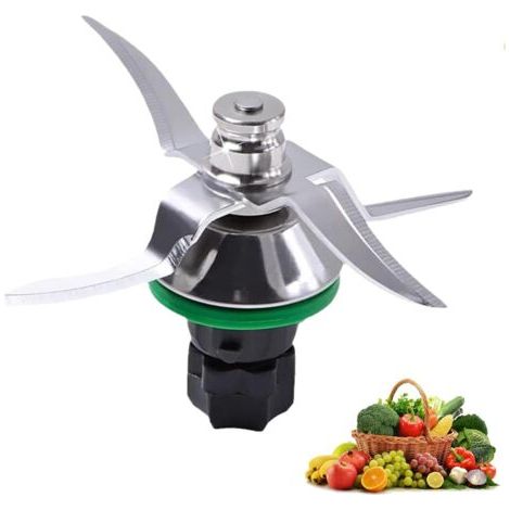 QORVA-Couteau Thermomix TM5, Lame pour Robot Thermomix Vorwerk TM5, Pièce Détachée et Accessoire de Rechange - RWAccessoires cuisine et cuisson