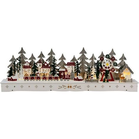 Konstsmide 3246-250 Figurine en bois LED blanc (1/4)