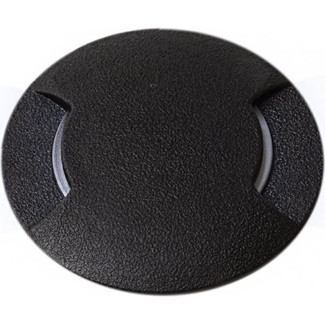 Faretto incasso tondo calpestabile biemissione top light capri small ca tb9 ne gu10 led cct ip67 230v nero resina