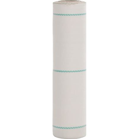 Membrana Antierbacce Bianca 0,5x25 m in PP vidaXL