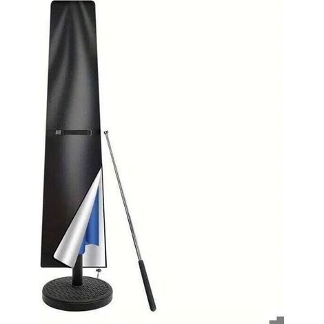 Telo di copertura impermeabile in tessuto Oxford 420D per ombrellone a tubo dritto, adatto per ombrelloni da 2-3 metri, protezione UV, antivento, include asta, dimensioni 190x30/50 cm, nero. (1/4)