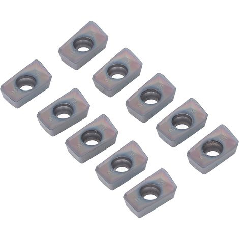Set mit 10 Drechseleinsätzen für die Holzbearbeitung, Hartmetall-Schlichtscheiben, beschichtete CNC-Fräser (1/5)