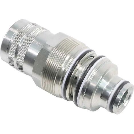 Raccord rapide hydraulique 6680018, filetage 46 mm, pour Bobcat 753-883/ A220 - A770/S130 - S770/T140 - T870 (1/5)