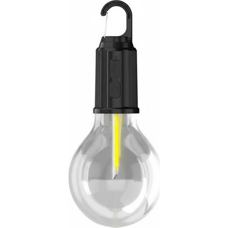 Lampe De Camping LED - Sphérique Transparente - Rechargeable Solaire Et USB - Pour Tente Jardin URGENCE - 1 Pièce (1/3)