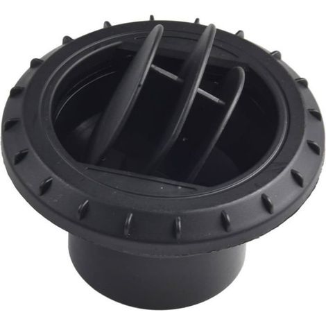 Tuyau de chauffage diesel en plastique avec sortie d'aération rotative, conçu pour s'adapter au chauffage, diamètre extérieur 60 mm (1/4)