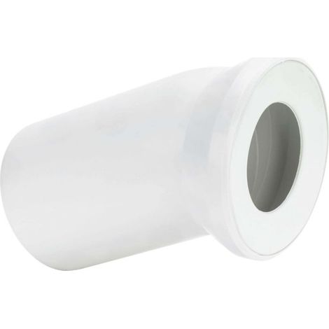 Viega WC -coude de raccordement 112516 DN 100 x 150 mm, 22,5°, plastique Manhattan