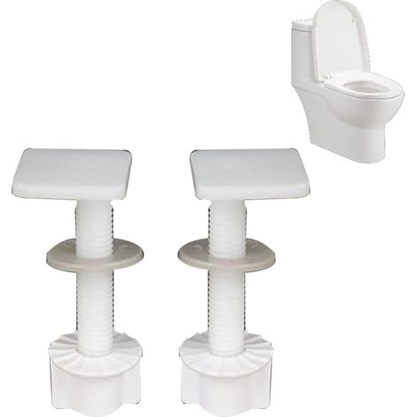 CCYKXA Set mit 2 Universal-Schraubmuttern für WC-Sitze, WC-Sitz-Befestigungsschrauben, Spreizschrauben-Set, WC-Anschlussmuttern, Zubehör