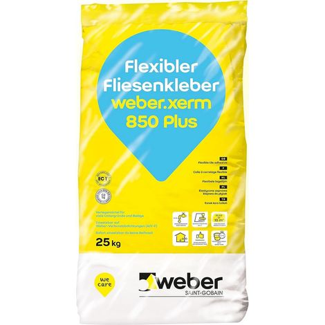 weber.xerm 850 plus Fliesenkleber, 25 Kg (1/2)