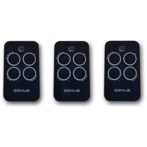 genio 3 x télécommande 4 canales 433mhz jlc echo tx4 6100334 (1/3)