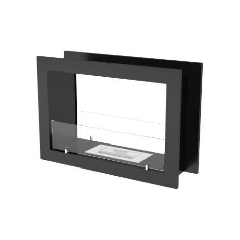 Cheminée BIOETHANOL double face 80 cm (1/3)
