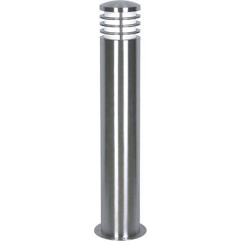 Elstead Sandbanks - Paletto luminoso da esterno 1 luce acciaio inox IP44, attacco E27 (1/3)