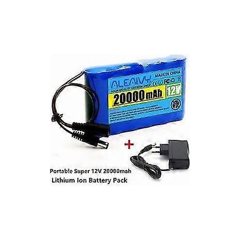 Batterie au lithium XJ18650 3S2P 12 V 15 000 mAh, avec chargeur BMS+, compatible avec les machines à laver, XE (1/2)