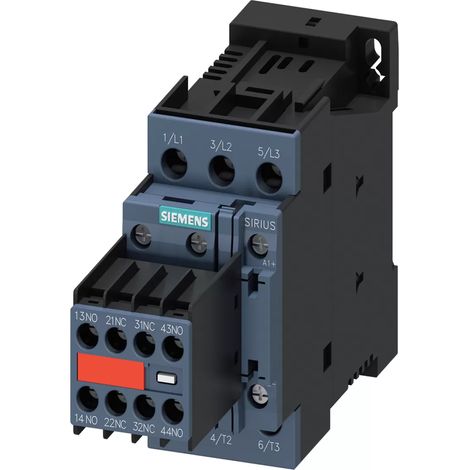 Siemens Schütz 3RT2026-1BB44-3MA0 11kW 400V 24V 2S+2Ö (1/2)