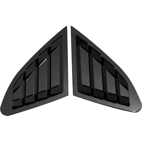 Garniture de volet de lunette arrière pour Chevrolet Malibu 2016-2019, finition noire brillante (1/5)