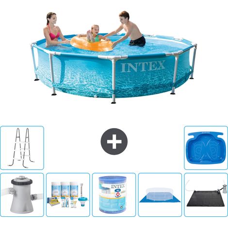Intex Piscine Tubulaire Ronde - 305x76 cm - 8-pièces  S41359 (1/5)