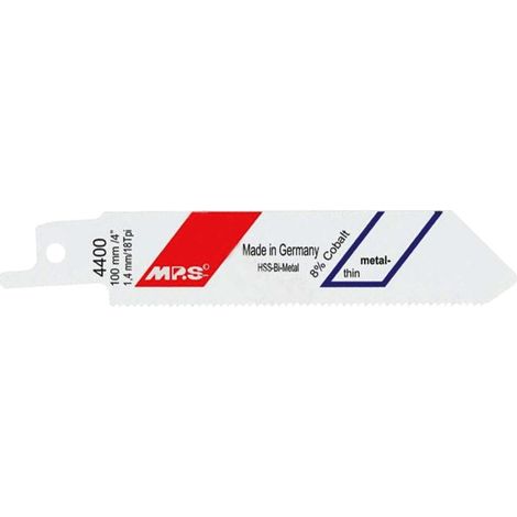 5 Lames scie Sabre bois multi Dents fraisées avoyées 100X19X0,9Mm - 1,4mm