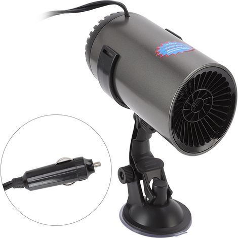 Eosnow Autoheizung schneller Heizung Kühl und warm tragbarer Zigarettenheller Demister Deffroster mit rotierbarem Ständer 24 V