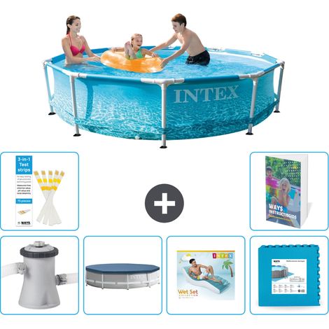 Frame Pool Rund - 305x76 cm - 7-teilig S303