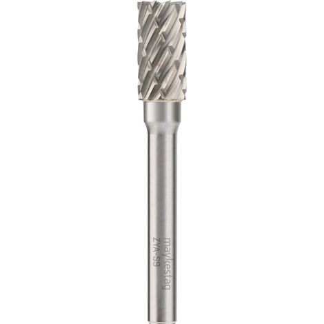 Fraise Rotative HM Tige Cylindrique avec Coupe Frontale - Aciers Spéciaux D. 6 x Lt. 50 x Lu. 16 x Q. 6 mm - Diamwood