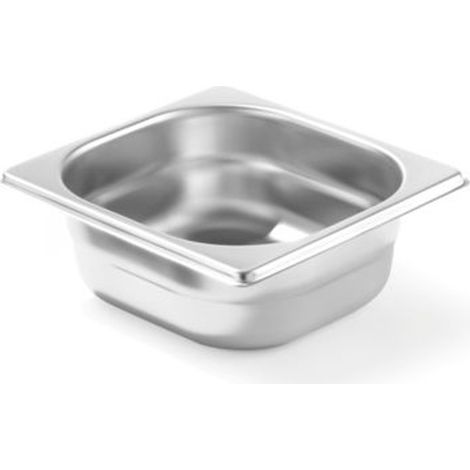 Contenedor GN 1/6, acero inoxidable, Profi Line, altura 65 mm - Hendi 801734 (1/3)