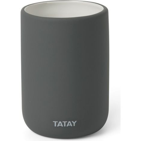 Vaso baño portacepillos 74x105x74mm ceram gr soft tatay