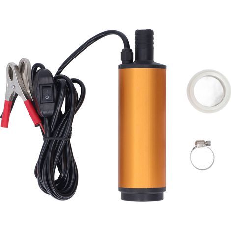 Ölpumpe 80 W, 19 mm Auslassdurchmesser, 2,5 m Kabel, 5500 U/min, Ölabsaugpumpe für Diesel, Kerosin und Wasser, 12 V (1/5)