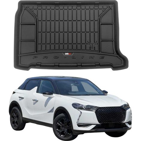 Tapis de Coffre pour DS DS3 Crossback 2018-2025 TPE Noir