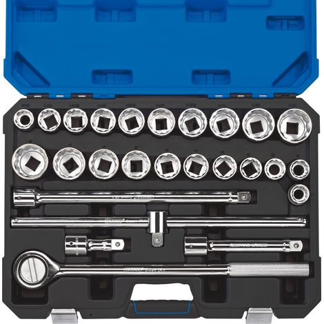Draper 3/4" Sq. Dr. Combined MM/AF Socket Set (26 Piece) (16484)
